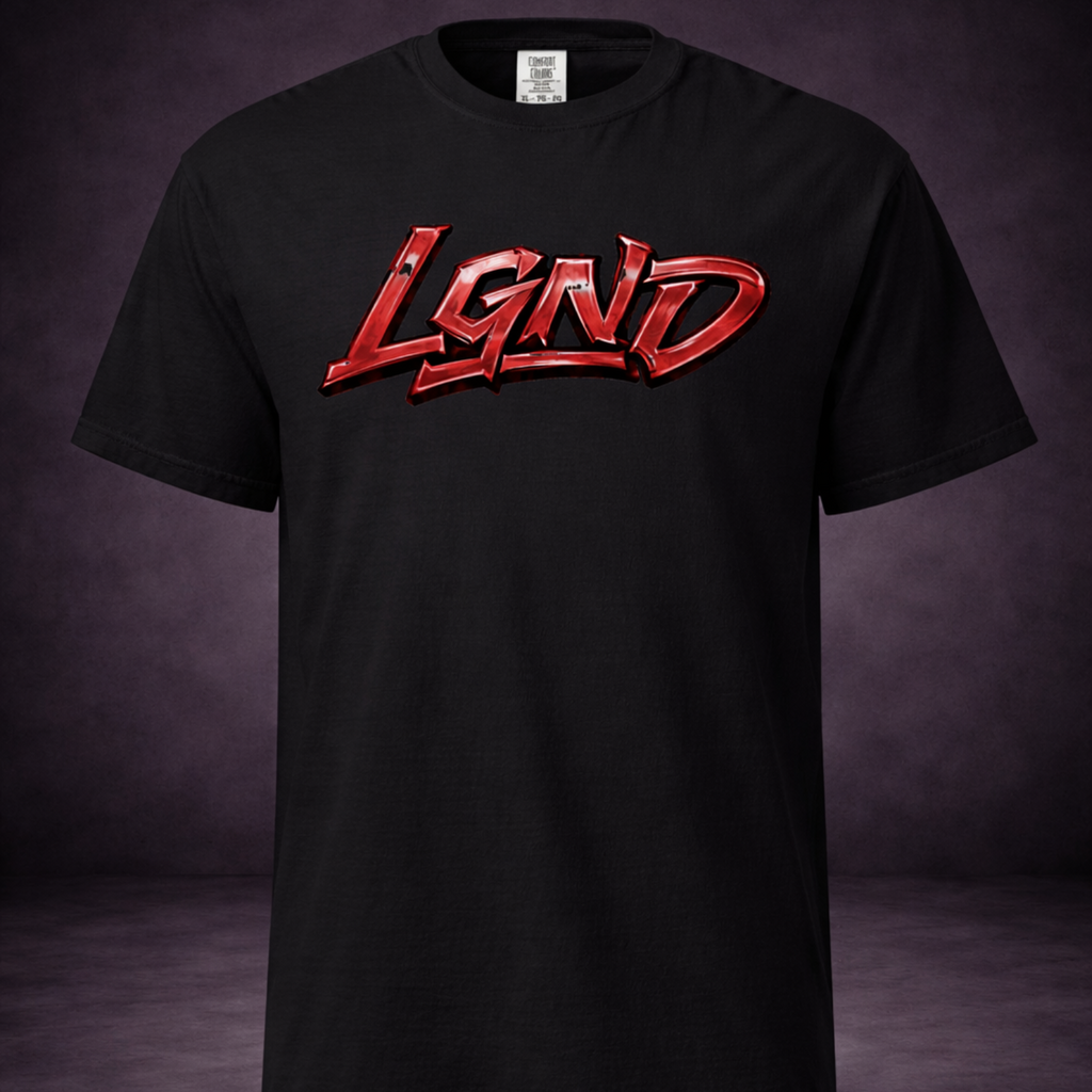 Never Surrender T-Shirt (Black) | Legacy-Inspired Streetwear by LGND