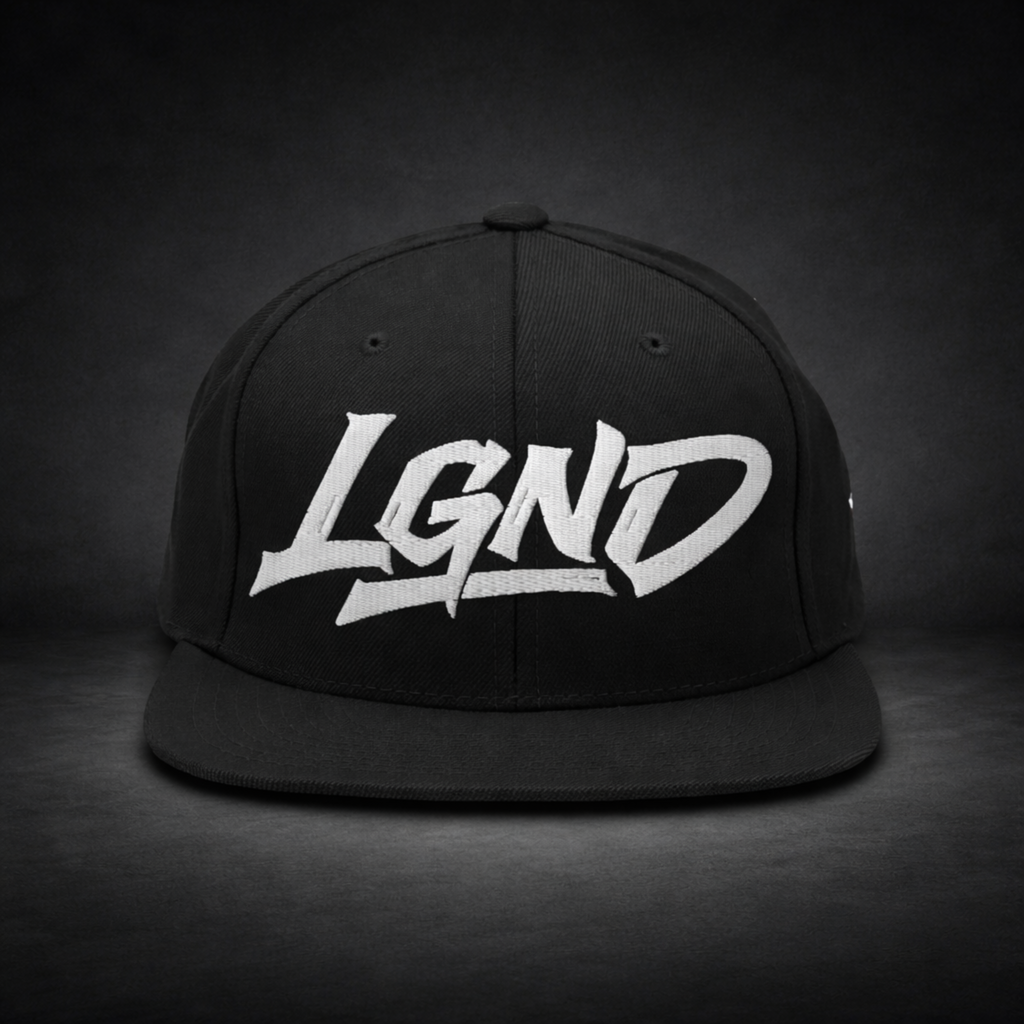 LGND Snapback (Black) | Legacy-Inspired Streetwear by LGND