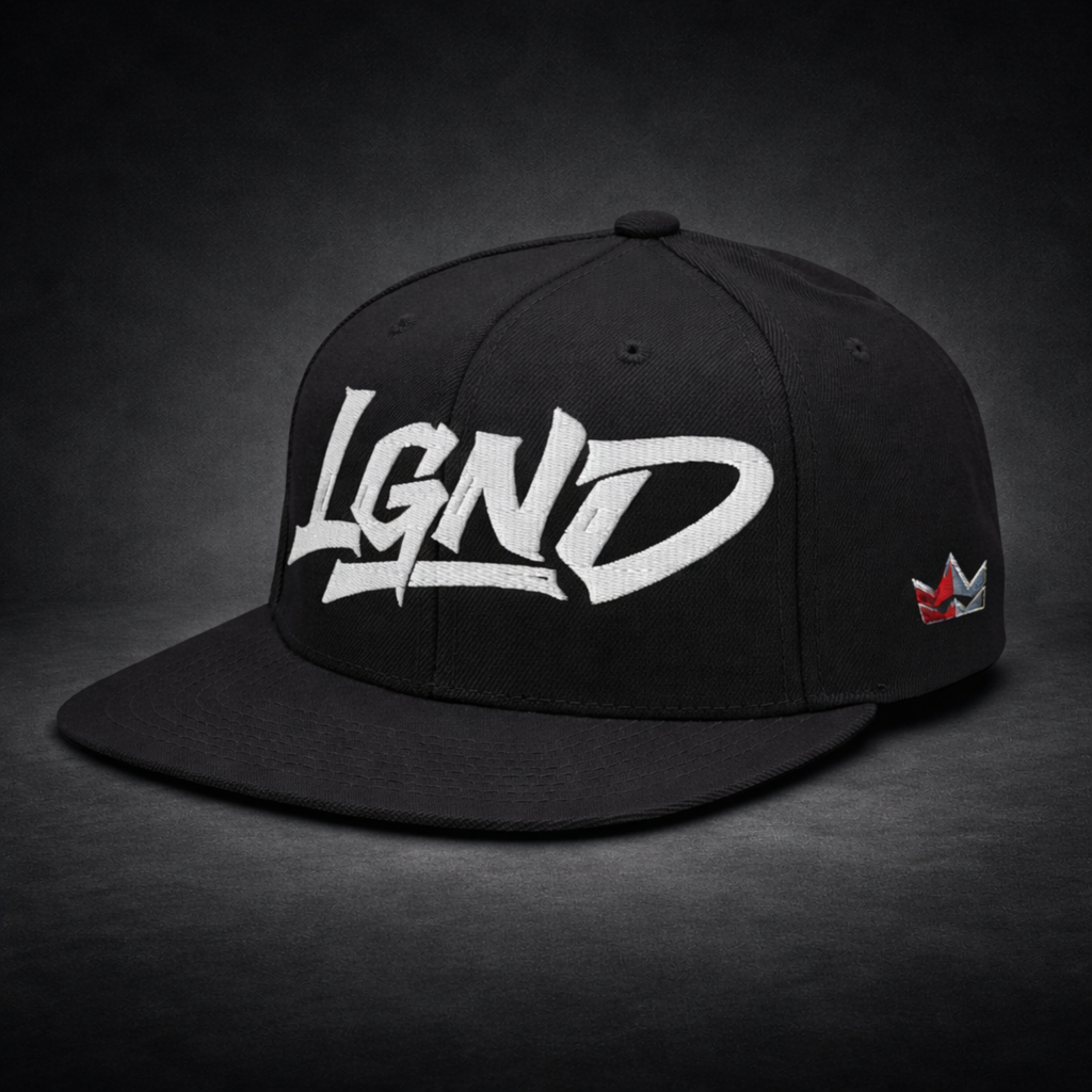 LGND Snapback (Black) | Legacy-Inspired Streetwear by LGND