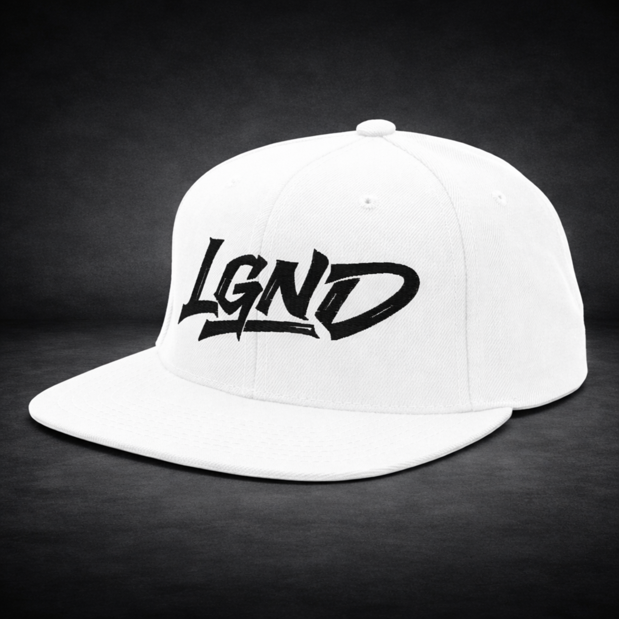 LGND Snapback (White) | Legacy-Inspired Streetwear by LGND