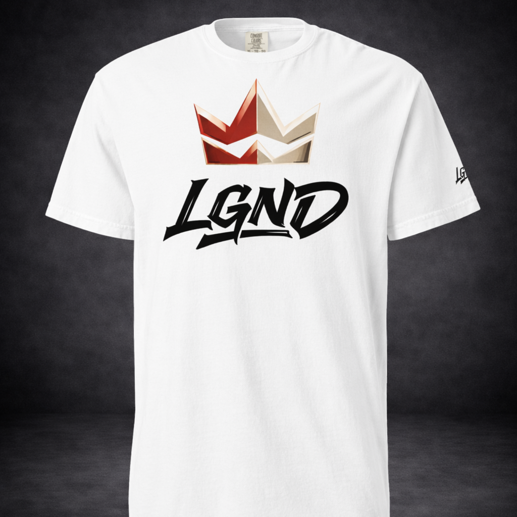LGND T-Shirt (White) | Legacy-Inspired Streetwear by LGND