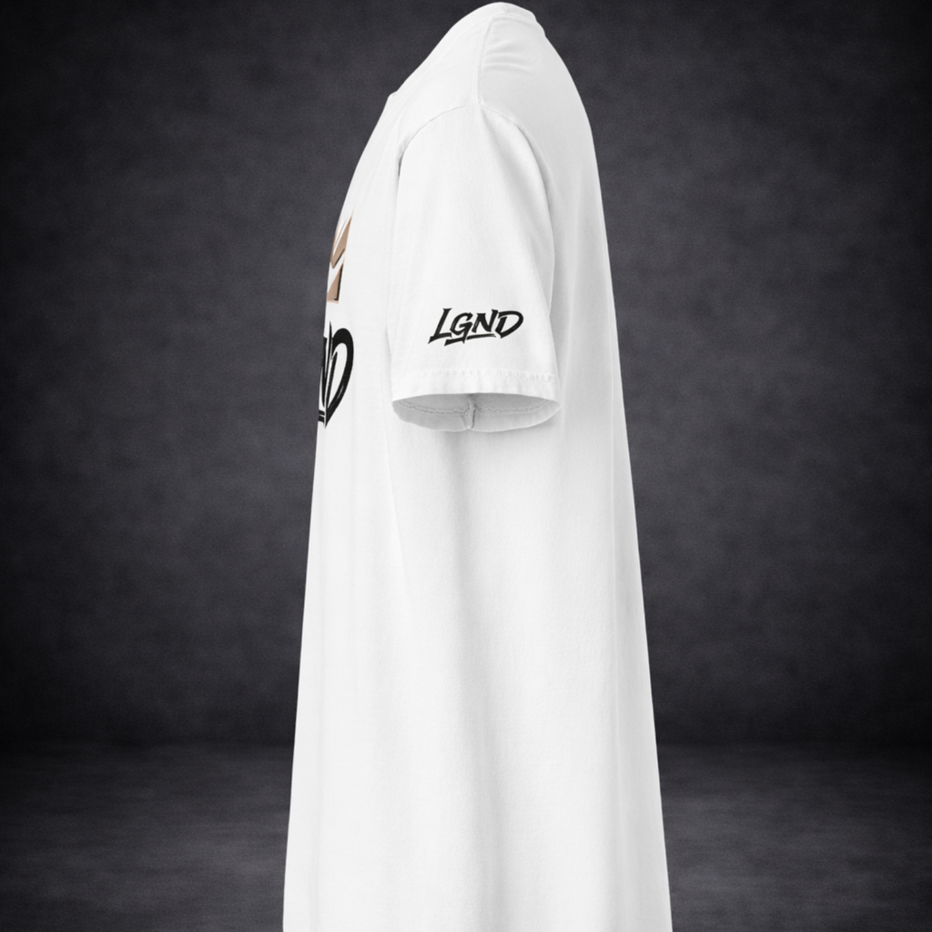 LGND T-Shirt (White) | Legacy-Inspired Streetwear by LGND