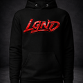 Never Surrender Hoodie (BlackRed) | Legacy-Inspired Streetwear by LGND