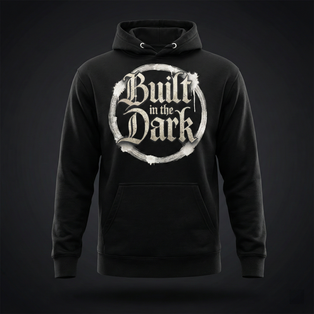 Built in the Dark Hoodie (Black) | Legacy-Inspired Streetwear by LGND