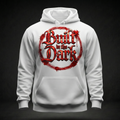 Built in the Dark Hoodie (White) | Legacy-Inspired Streetwear by LGND