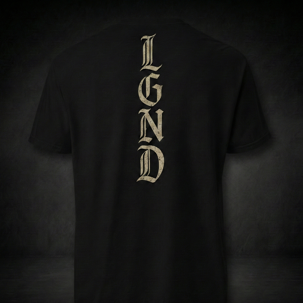 Built in the Dark T-Shirt (Black) | Legacy-Inspired Streetwear by LGND