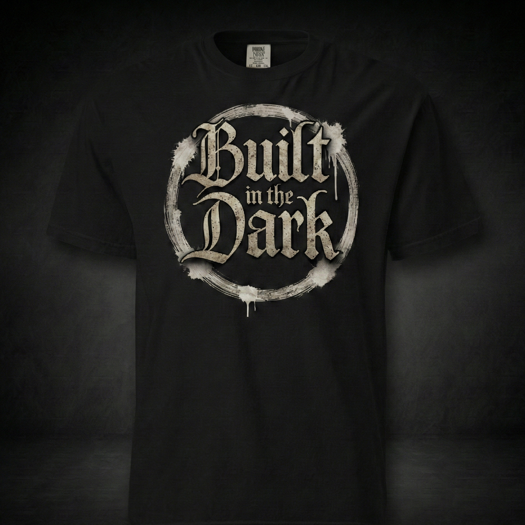 Built in the Dark T-Shirt (Black) | Legacy-Inspired Streetwear by LGND