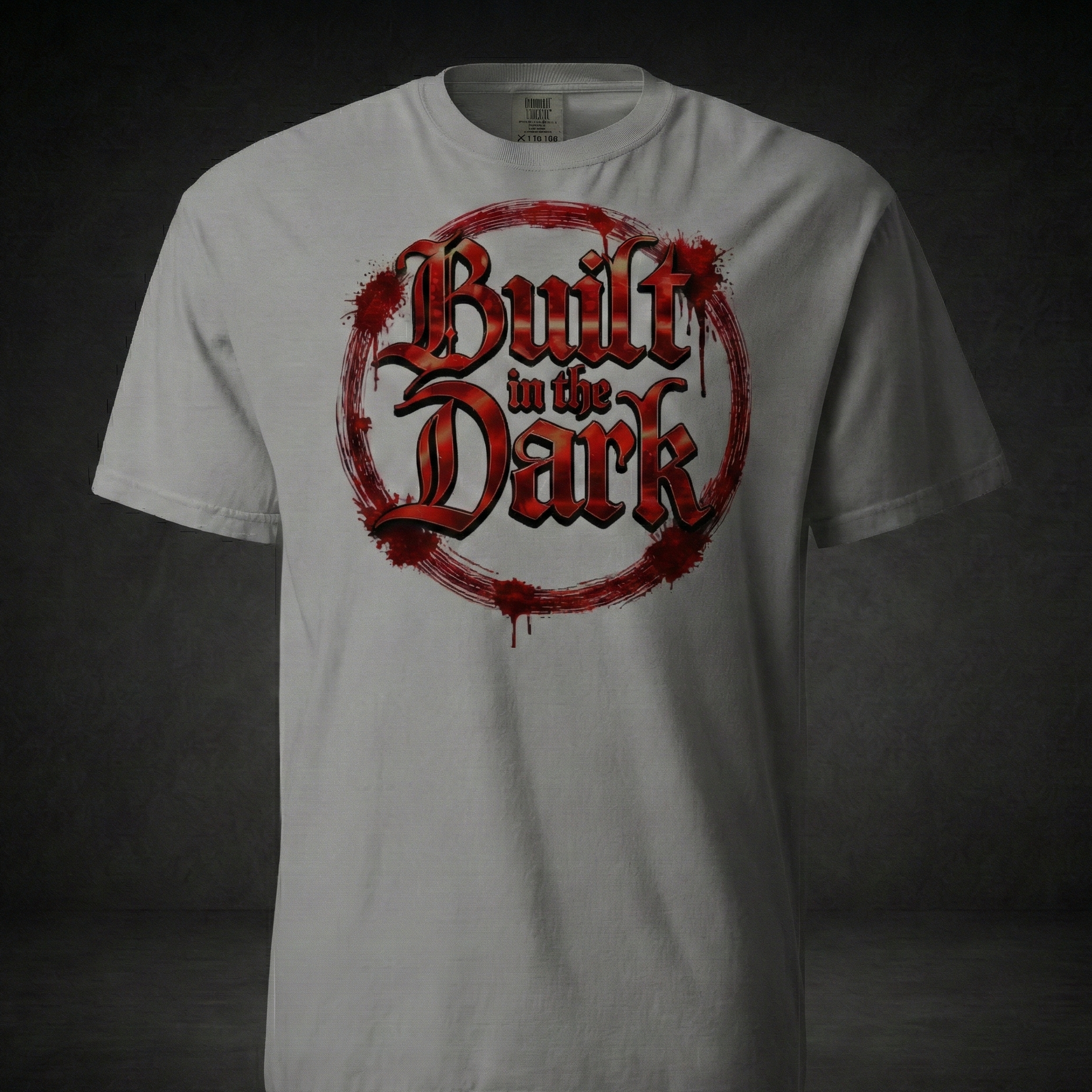 Built in the Dark T-Shirt (White) | Legacy-Inspired Streetwear by LGND