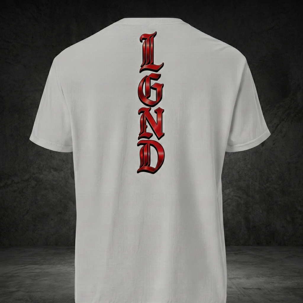Built in the Dark T-Shirt (White) | Legacy-Inspired Streetwear by LGND