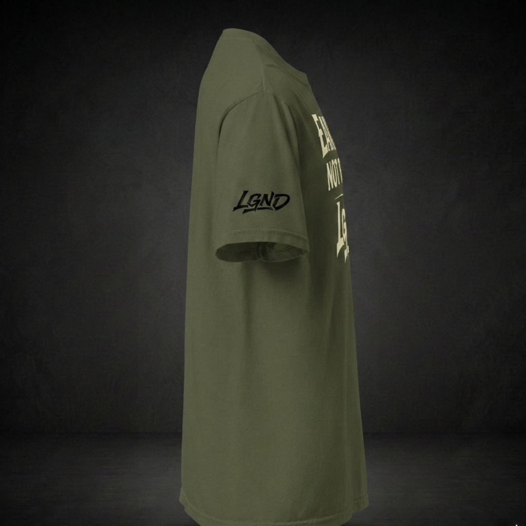 Earned Not Given T-Shirt (Hemp) | Legacy-Inspired Streetwear by LGND